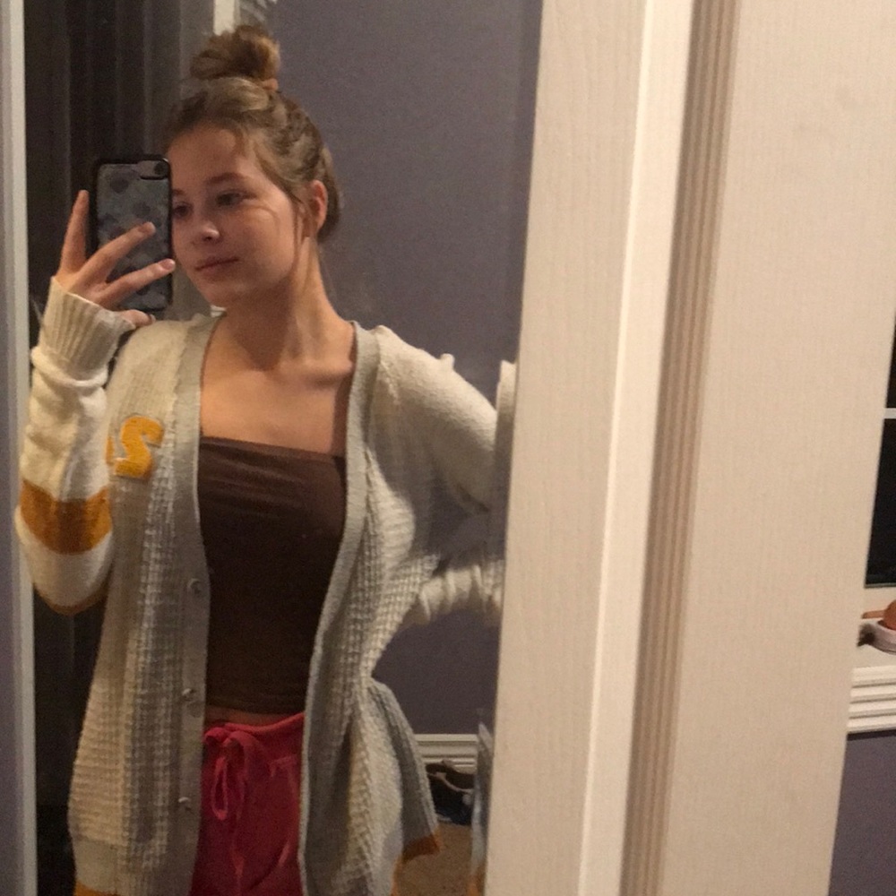 button up cardigan